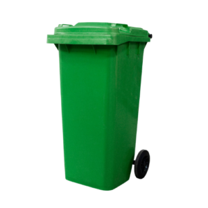 Contenedor de Residuos 120 Litros con Ruedas y Tapa