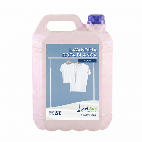 Lavandina para Ropa Blanca Plus 5 Litros