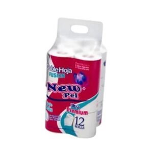 pack de papel higienico doble hoja New Pel 12 rollos hogar tienda del sur