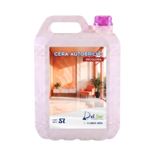 Cera Autobrillo Incolora Lista para Usar 5 Litros