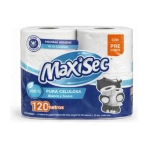 papel higienico 120 metros maxisec premium pura celulosa tienda del sur