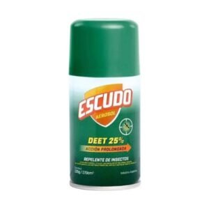 Repelente de insectos extra duracion Escudo Verde aerosol 180 ml maxima proteccion