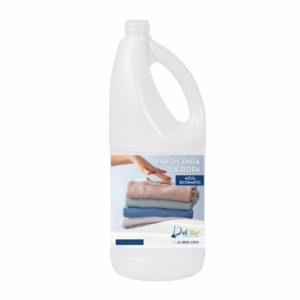 Jabón Líquido para Ropa Baja Espuma Azul Premium 2 Litros