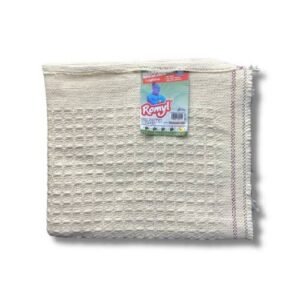 trapo de piso nido de abeja blanco romyl alta absorcion limpieza tienda del sur