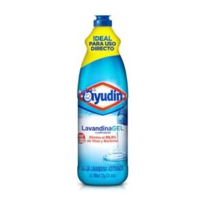 Botella de lavandina en gel Ayudín 700ml fórmula original para desinfección profunda