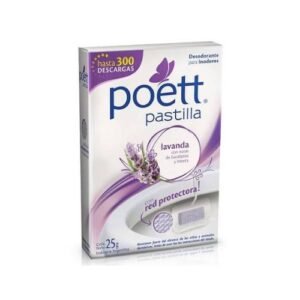 Pastilla aromatizante para inodoro Poet con red protectora fragancia Lavanda