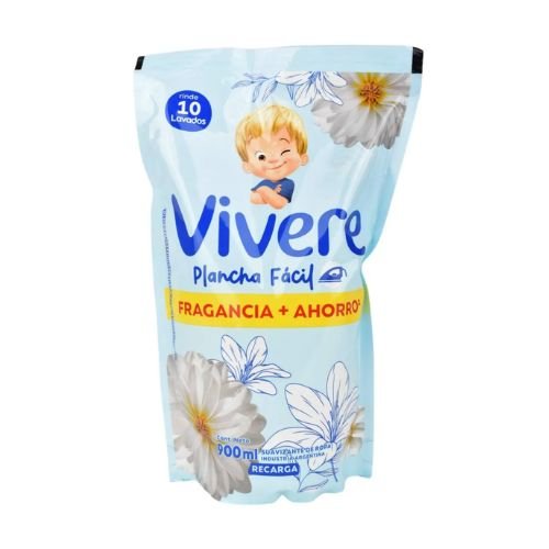 Suavizante líquido para ropa Vivere de 900ml variante Plancha Fácil