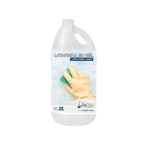 Lavandina en gel 2 litros Del Sur