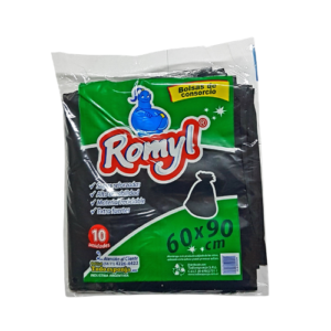 Bolsas de Consorcio 60x90 cm Negras Super Romyl - Espesor Reforzado