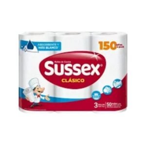 rollos de cocina 150 metros Sussex pack 3 unidades hogar tienda del sur