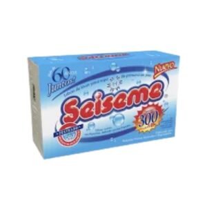 Jabon en pan Seiseme de 300 gramos barra desmanchadora Del Sur Distribuidora