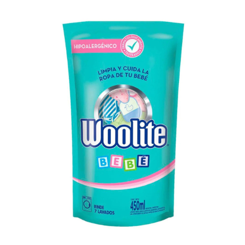 Jabón Líquido para Ropa Woolite Lavado Máquina 450ml Doypack - Imagen 2